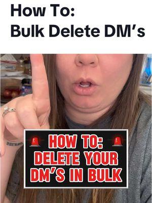 How to: delete DMs in bulk Gollow for more tips, tricks, knowledge, and tutorials  @Katie 🩷 TikTok “How To” Lady  #tiktoktips #tiktoktipsandtricks #tiktoktutorial #tiktokhowto