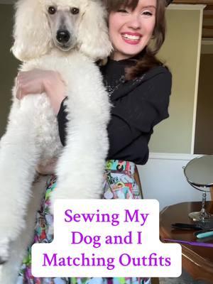 Why Have Poodle If Not Fashion Icon? 🐩😝🤩 #poodle #standardpoodle #ethicalfashion #ethicalbreeding #ethicallybred #ghiblipoodle #vintagefashion #1960s #60sstyle #vintagestyle #retrofashion #dogsweater #dogclothes #diydogclothes #sewing #vintagesewing #matchingoutfits #mommyandme #showdog #simplicity #simplicitypattern #simplicity1239 #dogsewing #1950sfashion 