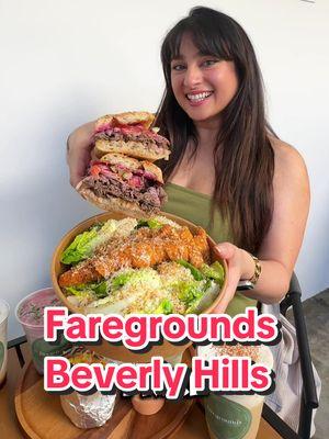 Fareground is WORTH EVERY PENNY! 💵 Next time you’re in Beverly Hills, go to fare grounds for quality coffee and sandwiches without the price tag! They serve the type of sandwiches that are worth every penny’s plus the vibe fit perfectly if you’re on a date night. The drinks are all about having flavor, not just about being fancy 🤌🤌 📍459 N Roxbury Dr, Beverly Hills, CA 90210, United States 🚨 Coffee drinks are between $4.50-$7! Heres what I ordered: $17 Spicy Don crispy breaded mary's chicken breast, spicy vodka sauce, stracciatella, pesto sauce on sourdough baguette $18 Pink Tahini roasted grass fed steak, onion-parsley-sumac mix, tomato, pickles, beetroot tahini on sourdough baguette $14 Miso Caesar  little gem lettuce, house made miso caesar dressing, lemon zested breadcrumbs, grated parmigiano reggiano * add crispy/roasted chicken +4 | make it a wrap! $15 Breakfast Burrito soft scrambled pasture raised eggs, cheddar, yukon gold potatoes, avocado (cilantro crema or serano salsa) Alright, you know what to do, tag a friend and say let’s go! #firstdateguide  #coffeeshop #coffee #beverlyhills #califorinia #90210 #losangelesfood #sandwich #coffeelover #activity #wheretogo #thingstodo #restaurant #losangelesrestaurant 