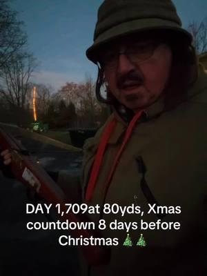 DAY 1,709at 80yds, Xmas countdown 8 days before Christmas 🎄🎄 (Tomorrow at 70 yds 7 days till Christmas🎄) . I am not doing anything dangerous. I am BRONZE MEDAL for the USA  TikTok please don’t take me down 🤨 100yds “dedicated tonight shoot to the Clinton Co SPCA” please support team USACrossbow, help me represent USA next March 🍁  #targetcrossbow #usacrossbow #braille #brailleliteracy #asl #indiancrossbowshootingteam #dontquityourdaydreams  #crossbow #crossbows #crossbowchallenge #postaffirmations #bigshotargets #diabetesawarenessmonth