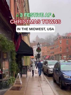 🎅🏾3 MAGICAL CHRISTMAS TOWNS NEAR CHICAGO🎅🏼 #midwesttravel #lgbtqtravel #enjoyillinois #christmastown #frankenmuth #galena 