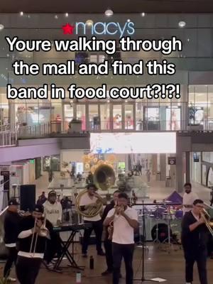 Mall Dance Break #chillguy #rizzler #marchingband #hornsection #brassband 