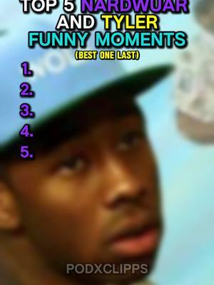 TOP 5 NARDWUAR AND TYLER FUNNY MOMENTS #fyp #foryou #viral #nardwuar #tylerthecreator #topfive