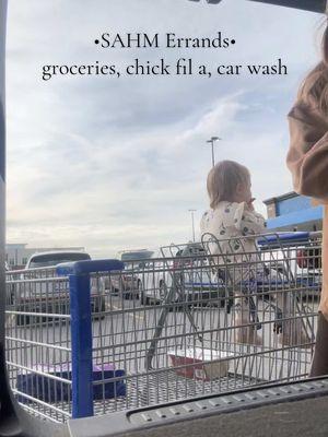 hope it was a good day for yall today!🫶🏼 #sahm #errands #runerrandswithme #sahmerrands #sahmlife #stayathomemom #samsclub #chickfila #relatable #youngmom #girlmom #fyp #groceries #groceryshopping #groceryshopwithme 