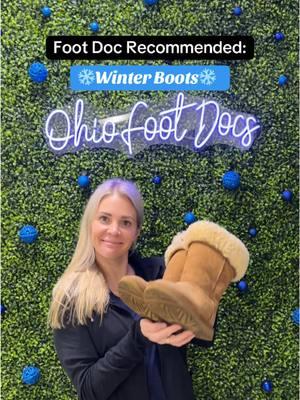 These boots were made for trudging through the snow 🥾🤪 #doctorsoftiktok #shoerecs #snowshoes #snowboots #winterboots #winterfit #cleveland #ohio @Orthofeet Shoes @llbean @merrell 