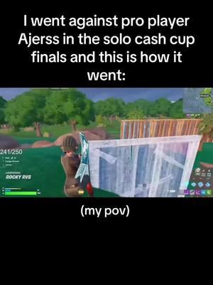 Rehx vs Ajerss #fortnite #proplayer #gaming #viral #fyp 