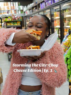 Storming the City | EP.1 🗽 Hey y’all it’s Storm here! I’ll be in a city near you! In this series we are on the hunt to find the best of the best in every city! But it’s only right we start off the series in my city, NYC 🗽 It’s only right that we start off with trying to find the BEST CHOP CHEESE in NYC! My first stop is my hometown in Queens at Hollis Deli! This Deli has been around for a min ifykyk and some would say it houses the best Chop Cheese in Queens! 🍔 I’m giving it a 9.5 out of 10, yall think that’s a good rating?  Next, stop we in 📍Brooklyn. I got some places in mind but I definitely need your help on where to go next!  #nyc #chopcheese #bestinthecity #stormingthecity #placestogoinnyc #nycthingstodo #queens #queenseats #SmallBusiness #nycfood #stormrates #musttryfood #nycdeli 