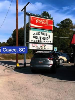 #georgessouthside #georges #restaurant #smalltown #cayce #caycesc #sc #southcarolina #Foodie #yum #feature #lexington #lexingtoncounty #columbia #countryham #eggs #breakfast #grits #friedfounder #flounder #sunday #sundayfunday #fyp #fypシ #fypシ゚viral @Riverado 