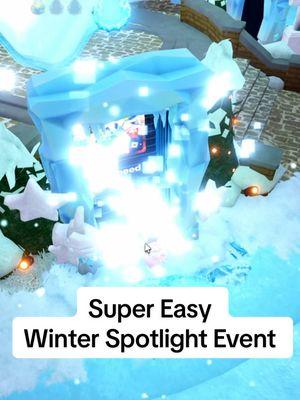 Easiest Game For Roblox Winter Spotlight Event #roblox #winterspotlight #fisch #dti #robloxevent #sonicspeedsimulator 