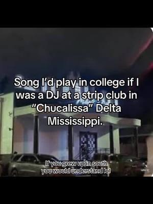 🗣️I always wanted to be a DJ in a college town down south so bad lol but this is what comes to mind if I was DJ’n lol #fyp #fy #fypviralシ #dj #downsouth #chucalissa #delta #mississippi #southernthang #pvalley #trending 