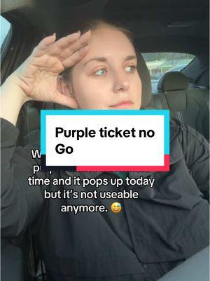 I didnt know why i didnt have a ticket this whole time so when i saw it today i was like oo finally. But Tbh i laughed so hard when i clicked it and couldn’t use it. 😂😂 wasnt meant to be! #purpleticket #wtf #wellthen #ok #oktiktok #wasntmeanttobe 