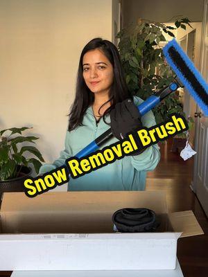 Extendable snow brush #snowremoval #snowbrush #icescrapper #thishill #thishillproducts 