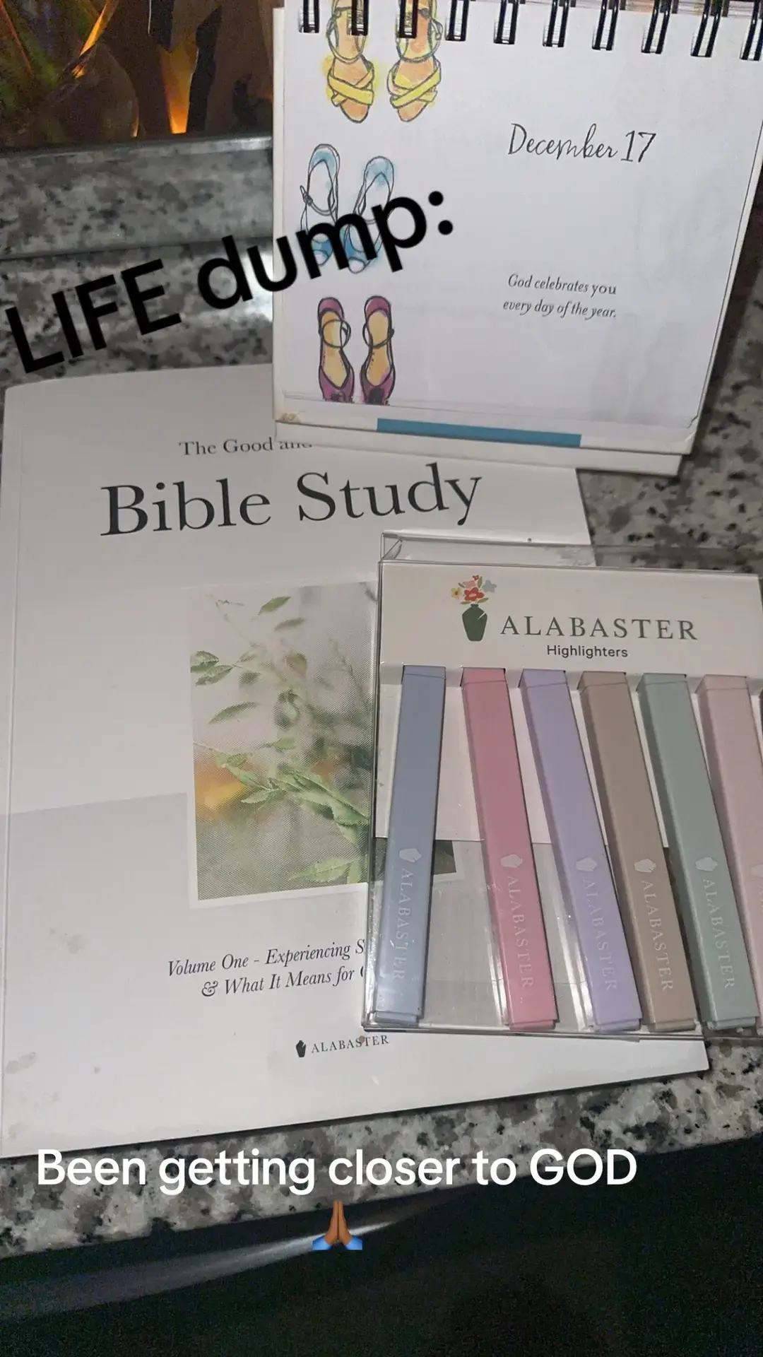 Life Dump:  #biblestudy #bible #fypage #tjmaxxfinds #dollartreefinds #fr #fruit #christmas #TikTokShop #tiktokpartner #sandandfog #dunkindonuts #water #foodtiktok #drink 