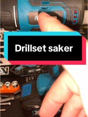 Saker drill set #drillset #toolset #drill #toolset #drillbit #cordlessdrill #giftidea #giftideafordad #giftideaforhim #bluecollar #tiktokshopholidayhaul #tiktokban 