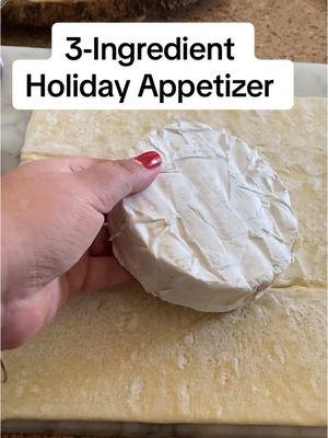 Baked brie + puff pastry = the yummiest 3-ingredient holiday appetizer! 🤤 Ingredients: - 1 sheet defrosted puff pastry - 8 oz. wheel of brie - 2 tbsp fig spread Directions: 1️⃣ Preheat oven to 400°F. 2️⃣ Place brie on puff pastry, spoon fig spread on top. 3️⃣ Wrap pastry over brie completely, seam side down. 4️⃣ Bake 25 mins until golden. 5️⃣ Cool 10 mins & serve with apples or crackers. #HolidayAppetizer #EasyRecipes #BakedBrie #3IngredientRecipe #SnackGoals #FoodTok #Hip2Save @Pepperidge Farm 