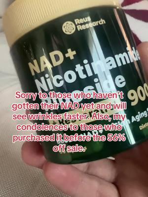 NAD will transform your skin from the inside! #holidaygiftsideas #tiktokshopholidayhaul #creatorsearchinsights #giftsformom #holidaygifts #holidaycountdown #skincare #antiaging #antiagingskincare #nda #flashsale #giftsforhim 