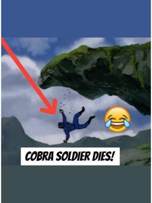 What did you guys think of when a Cobra soldier died in a hang gliding accident on the GI Joe MASS Device mini series? #gijoe #realamericanhero #easteregg #spoiler #eighties #80s #80scartoons #80snostalgia #saturdaycartoons #saturdaymorningcartoons