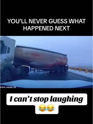 #duet with @Squiche the more i watch it the funnier it gets😂🤣 #fyp #fypシ #fypシ゚viral #funnyvideo #tooclose #closecall #semitruck 