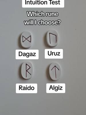 I didn't get a chance to post yesterday, so here is an #intuitiontest ft #runes - did your #intuition get it right? p.s. it isn't algiz, it's tiwaz. my bad! #intuitiongame #intuitionexercise #intuitiontraining #intuitiontiktok #intuitionchallenge #intuitionhelp #intuitiondevelopment #intuitiongame #intuitionhelp #trustyourintuition 