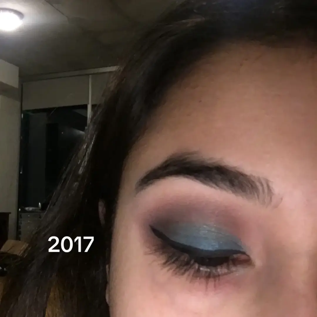 i found another hahaha #beforeandafter #makeuptransformation #makeupglowup #eyeshadow #mermaideyeshadow 