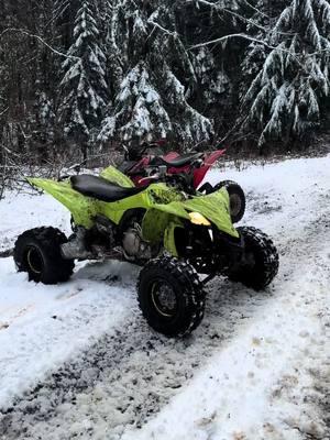 Exhaust recommendations? #fypシ #fyp #yfz450r #trx450r #snow #rutas #oregon #empire #monster 