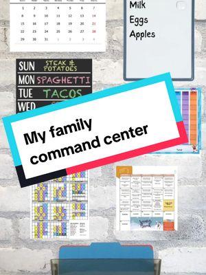 Replying to @ellief996 My kids are older so I don't use a family command center now, but here is the system I used for many years when they were little. #thedailydiy #familycommandcenter #commandstation #familyschedule #organization 