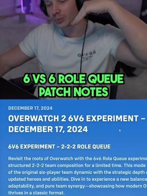 6 vs 6 Role queue patch notes #overwatch #overwatch2 #overwatchfunny #jay3 #twitch #fyp 