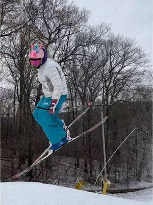 Some jibs from this weekend waiting for some jumps #ski #skiing #skiingtiktok #skiingclips #skiingvideos #skiier #skiingislife #bigsnow #backflip #skicreative #railskiing #lineskis #mountaincreek #tricks #nsfamous #drinkbutter 