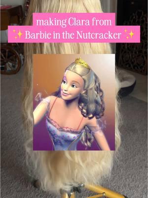 first barbie cosplay incoming! ✨💗 #barbie #barbieinthenutcracker #nutcracker #cosplay #barbiecosplay 