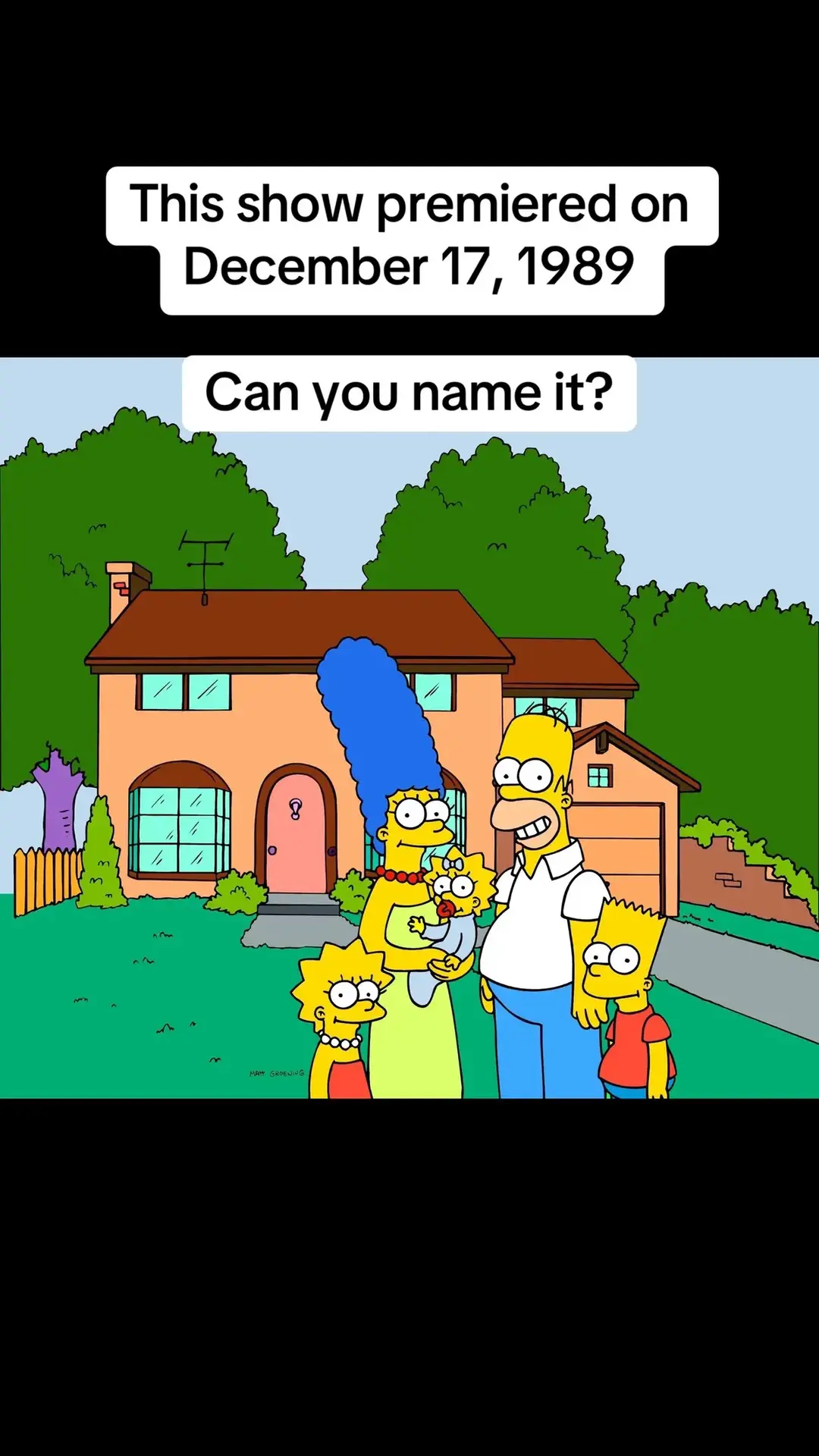 💛 This is an American animated sitcom created by Matt Groening and developed by Groening, James L. Brooks and Sam Simon for the Fox Broadcasting Company. It is a satirical depiction of American life and is set in the fictional town of Springfield. It caricatures society, Western culture, television and the human condition. Can you name the show? Follow for more 80s flashbacks and Gen-X memories unlocked! ✨🛝 #vintage80s #80snostalgia #genxmemories #namethatshow #memoriesunlocked #80schildhood #genxtiktokers #genxtiktok #genx #80svibes #80skid #simpsons #80stelevision #80stv