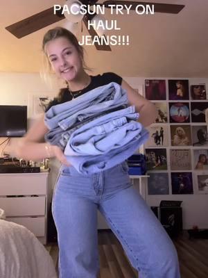 ive been loving pacsuns jeans recently!!!! ♥️        (a lot of them are sold out right now..but you can find them in my showcase to buy later!) #pacsun #pacsunjeans #tryon #pacsunhaul #haul #pr #prhaul #fashion #fypシ゚viral #fyp #jeans #OOTD #ootdinspo @pacsun 