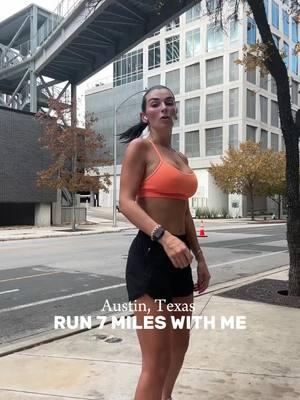 RUN 7 MILES W/ ME🏃🏻‍♀️👏🏼🥱 I can’t believe we’re already saying we’re on week 12 I feel like this is flying by ????  It was cool to see everyone in Dallas, running the marathon this weekend gave me a lot of excitement. With my run starting to get longer I definitely think I’m gonna have to cut back on the drinking on the weekends because this weekend was just a little too far  LOL.  #austintexas #austintx #marathontrainingtips #atx #runninggirl