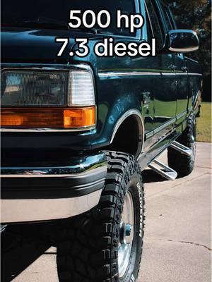 More horsepower than your 6.7 #73diesel #powerstroke #f250 #obsford #500hp #turbodiesel 