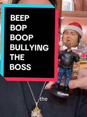 BEEP BOP BOOP BULLYING THE BOSS #muretaandco #sanfrancisco #fillmorestreetsf #chumlee #bullying 