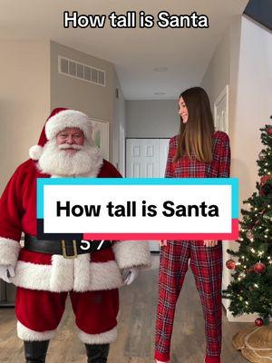 How tall is Santa #tall #short #santa 