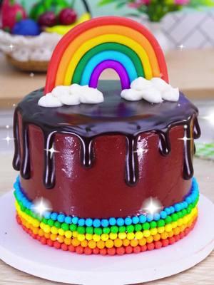 Colorful chocolate delight cake #miniature #minicooking #chocolate #rainbow #minibakery #foryou #minicake #fyp #cutecake #tinycake #cakedecorating #decoratingideas #asmr #DIY #yummycake #LearnOnTikTok #viral #food #cooking #trending #relax #minifood #satisfying #satisfyingvideo #cake #caketiktok #cakedecor  