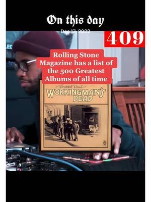 #onthisday Grateful Dead’s album got the sample treatment. Another widely appreciated rock album from the Rolling Stone list #deadhead #rock #folk #psychrock #70srock #folkrock #beat-maker #musicproducer 