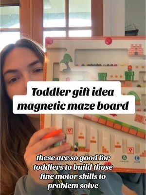 Magnetic mazes are fhe BEST toddler gift ideas for christmas!  #mazeboard #magneticmaze #toddlergiftideas #toddlertoy #toddlerchristmas #toddlerlearning #montessoritoy #winterfinds #bfcm #ttsdelightnow #giftguide #tiktokmademebuyit#cozycountdown #tiktokshopcybermonoday #holidayhaul  #treasurefinds #giftlist 