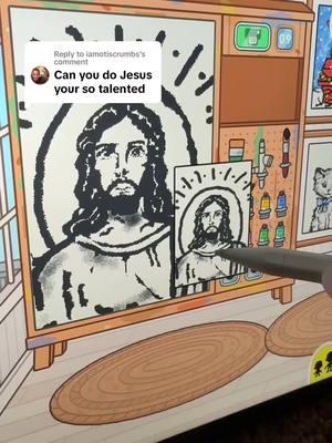 Replying to @iamotiscrumbs ✝️⛪️💗 I tried my best! #tocaboca #jesus #christian #christmas #jesusislord #toca #fyp #fypシ #drawing 