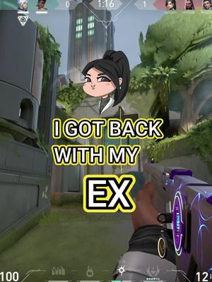 BACK WITH THE EX #Valorant #GamingOnTikTok #cooldadvalorant