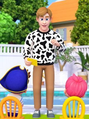 🐄 Guess Who Am I!  #animal #guess #game #guessgame #cow #Bebefinn #Bebefinnsong #education #nurseryrhymes #tiktokkids #baby #bebes #animation