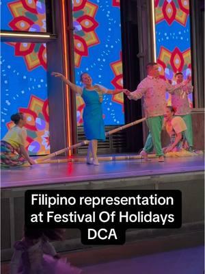 #filipino #tinikling #Christmas #disneycaliforniaadventure #festivalofholidays #disneyparks #philippines 