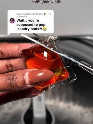 Replying to @Danielle Grace 🧚🏾‍♀️✨ no you don’t have to pop the pods. I just did it for the video. #laundrysauce #laundryhack #luxurylaundrydetergent #fragrancetok #laundrydetergent #laundrypods #laundrysaucepods #laundrysaucedryersheets #tiktokmademebuyit #tiktokshopholidayhaul #viral #laundrytok #egyptianrose #detergentpods #laundrytiktok 