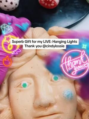 One of the best Gifts in my LIVE. Thank you, cindylossie! For your support to my content. #hanginglights #livegift #loveyou#thankyou#fy#fyp#fypviral#fyppp#foryou#foryoupage#foryoupages#foryourpage#foryourpages