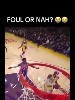 I say no foul 😂 #hoopsnation (via IG// wisdom.wings)