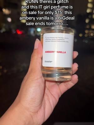 RUNNN the sale ends tomorrow #amberyvanilla #vanillaperfume #vanillagirl #perfumetok #perfumelover 