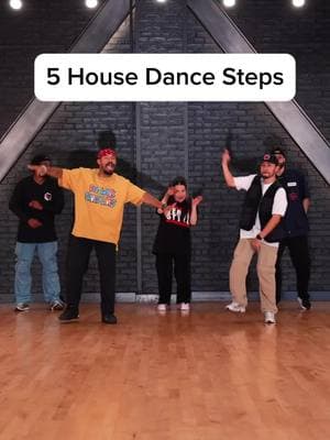 5 House Dance Steps You Should Try! #HouseDance #HouseMusic