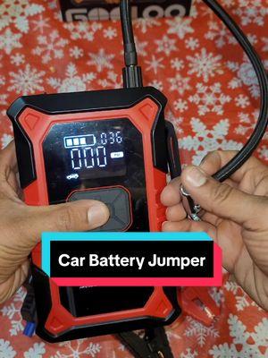 Car Battery Jumper. arrancador de carros. #carbattery #carbatterythings #carbatteryjumper #arrancador #arrancadordebateria #infladorportatil #infladordellantas #tireinflator 