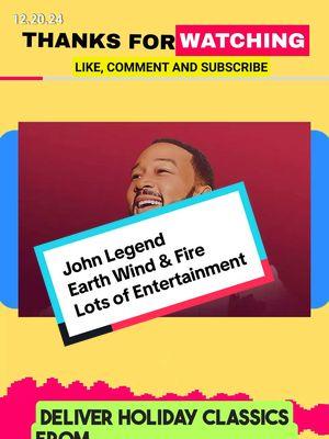 #ohheyyy I’m Whitney Ullman for 94.3 WIBG and this is The City Pulse Update. 🎶Friday, John Legend will deliver holiday classics from his hit album, along with a four piece band at Borgata. While music legends Earth, Wind & Fire continue to inspire audiences while performing their decades of this at Hard Rock.  🏃Saturday kicks off of the Reindeer Run 5k and Kids 1 Mile Fun Run at Renault Winery.  🎄And at the Noyes Arts Garage of Stockton University Atlantic City the 3rd Annual Children’s Holiday Recital takes place. At night, Mark Tremonti Sings Frank Sinatra Christmas classics at Borgata.  🤣There’s also an Atlantic City Ugly Sweater Bar Crawl various venues kicking off at Kings Pub.  🤼And at ACX1 Studios, CZW Wrestling presents Cage of Death which offers fans an entertaining evening.  🎁Plus get your tickets to the Christmas in Concert at Borgata. 🪄And  Don’t forget to see Joe Holiday’s Magic and Comedy hour at Wyndham’s Skyline Tower Saturday’s at 3 & 7pm.  As you can see, there’s so much to do, no matter what you decide, be safe and have fun everyone. Happy Holiday’s!  #entertainment #atlanticcity #doac #visitac #gotowhitney #thecitypulse @TheCityPulse.com  @John Legend @Earth, Wind & Fire @Renault Winery Resort @CZW: Combat Zone Wrestling  #reindeerrun 