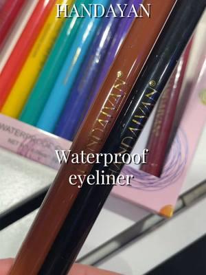 Waterproof eyeliner handayan #eye #ojo #delineador #waterproofmakeup #Eyeliner #makeup 